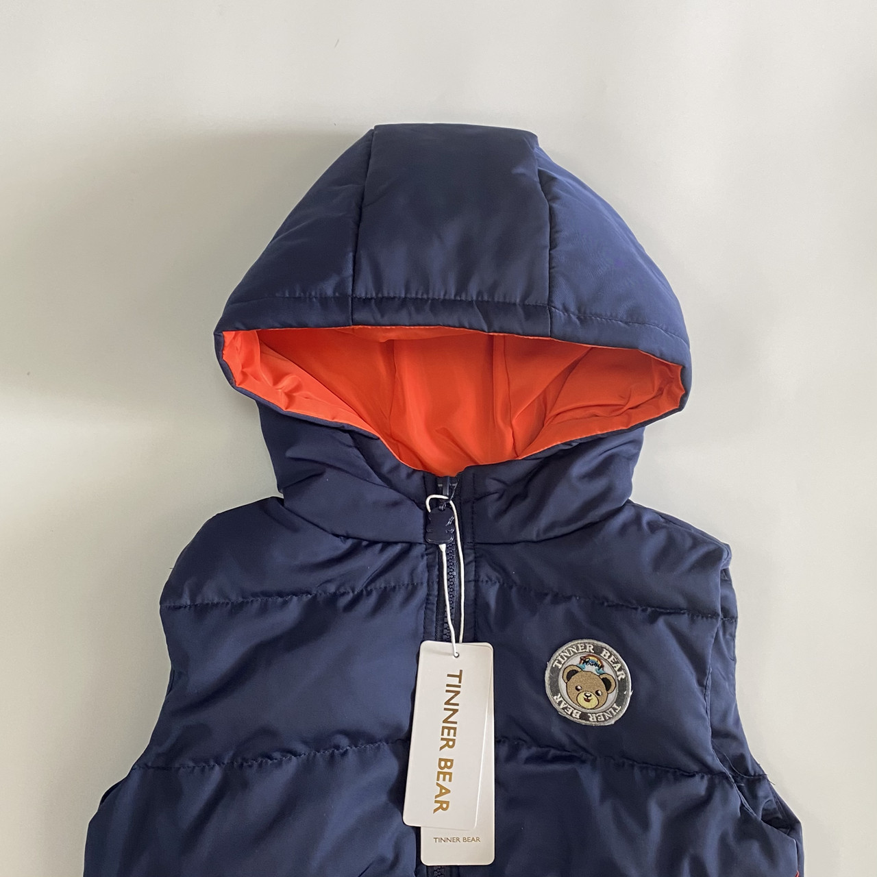 Children's Winter Vest with Down Feather Filling Material Outdoor Baby Kids' Wear