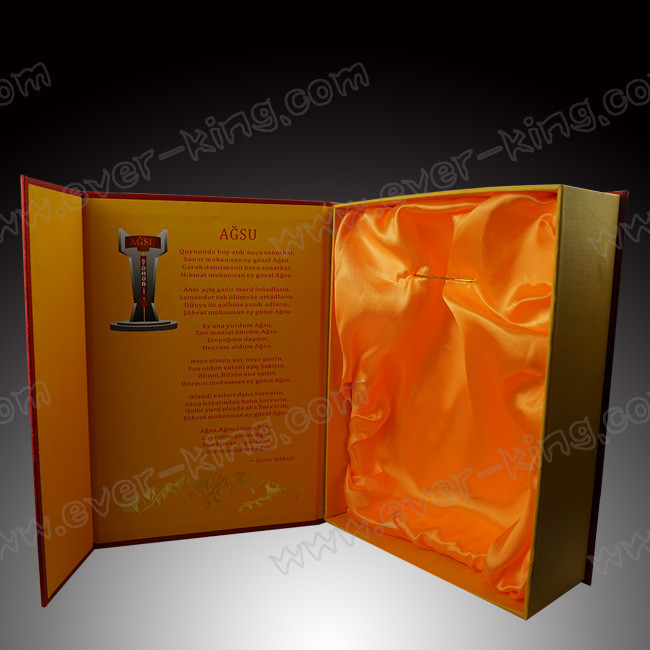 Customed Size Papercard Wine Glass Packaging Boxes For Brandy Spirits