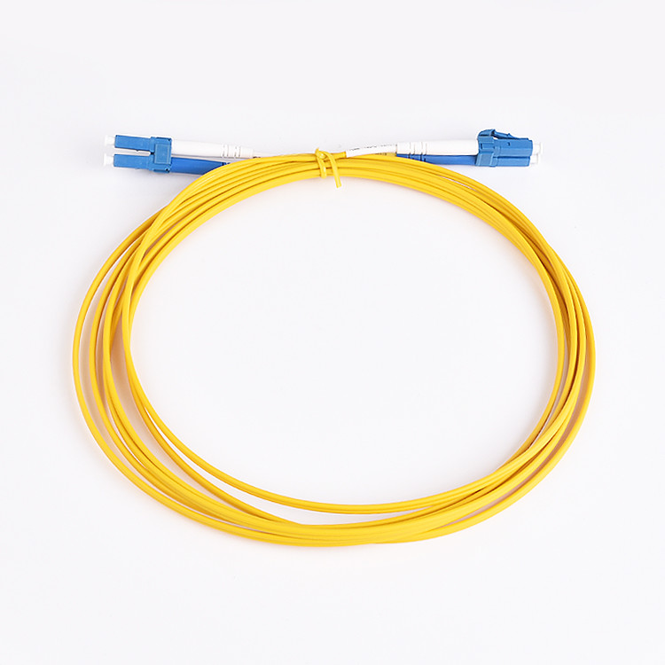 10G OM3 LC To SC Jumper Duplex Multimode Fiber Patch Cord