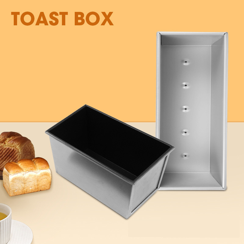 Dough Capacity Commercial Toast Bread Mould Non-Stick Rectangle Toast Baking Box
