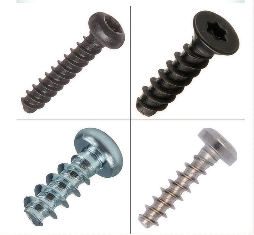 Zinc-aluminum Coated Torx Thread Forming Screws for Plastic Flat Truss Pan Head Wood Deck Self Tapping Screw