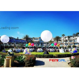 Customizable 220V LED Hanging Inflatable Lighting Balloons For Exhibition