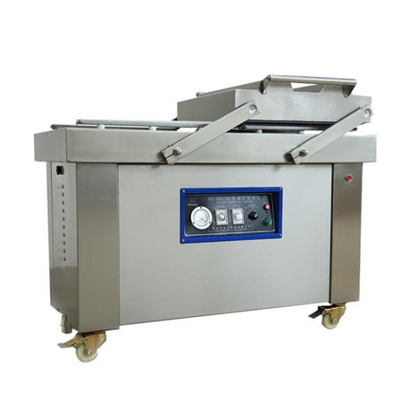 Potato Chips Snacks Fruit Dual Chamber Vacuum Packaging Machine 304 Stainless