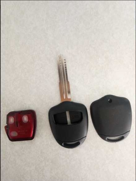 ID 46 Chip 2 Button Remote Key 433MHZ / Right Blade Mitsubishi Remote Key
