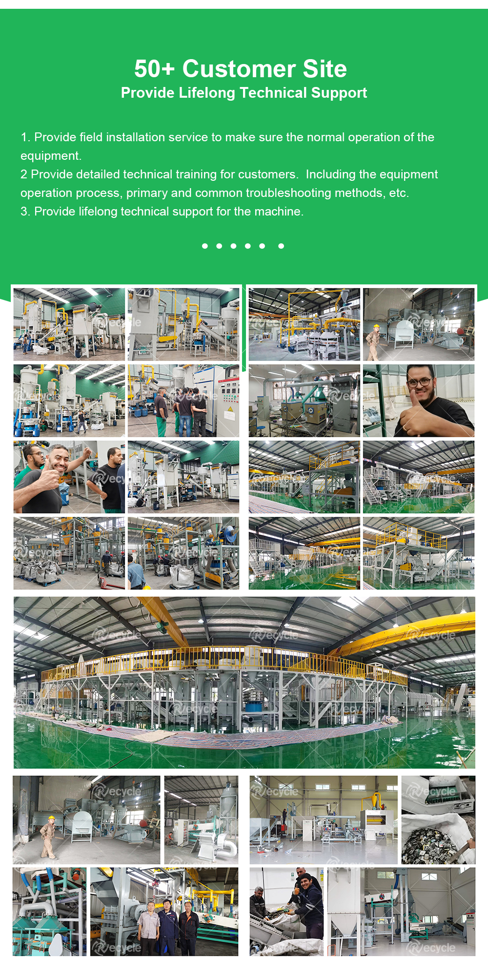 1Ton/H Car Battery Recycling Machine , E-Waste Lithium Battery Recycling Line