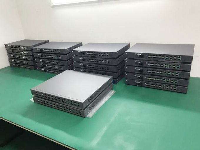 16 Ports GEPON OLT Device Network Fiber To The Home Iron Material 25G