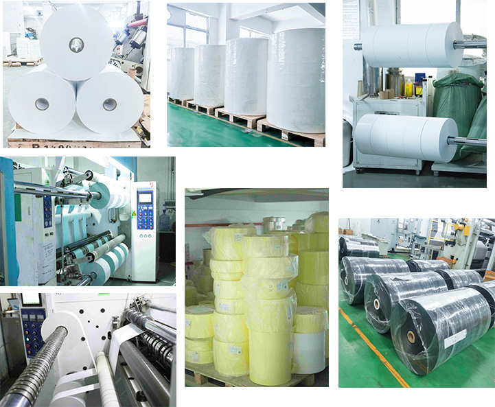Release Liner Kraft Jumbo Printing Paper Roll 80u Surface Thickness Paper Cell Type