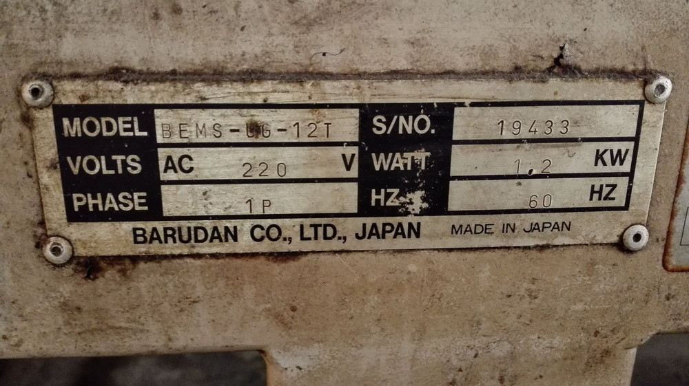 Large 12 Heads Used Barudan Embroidery Machine Fast Data Transmission