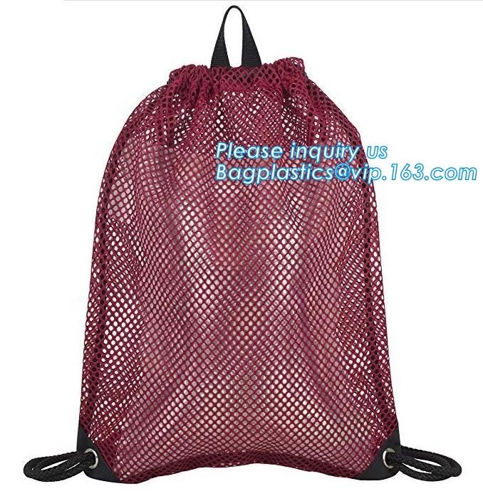 Promotion Custom Eco Friendly Sublimation Polyester Folding Shopping Bag,Promotional Sports Gym Sack Polyester Drawstrin
