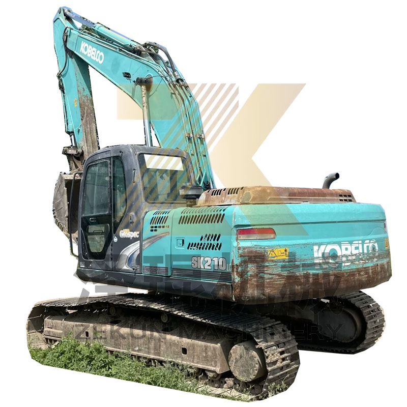 Second Hand Kobelco SK210-8 SK210 Excavator with Hydraulic Valve
