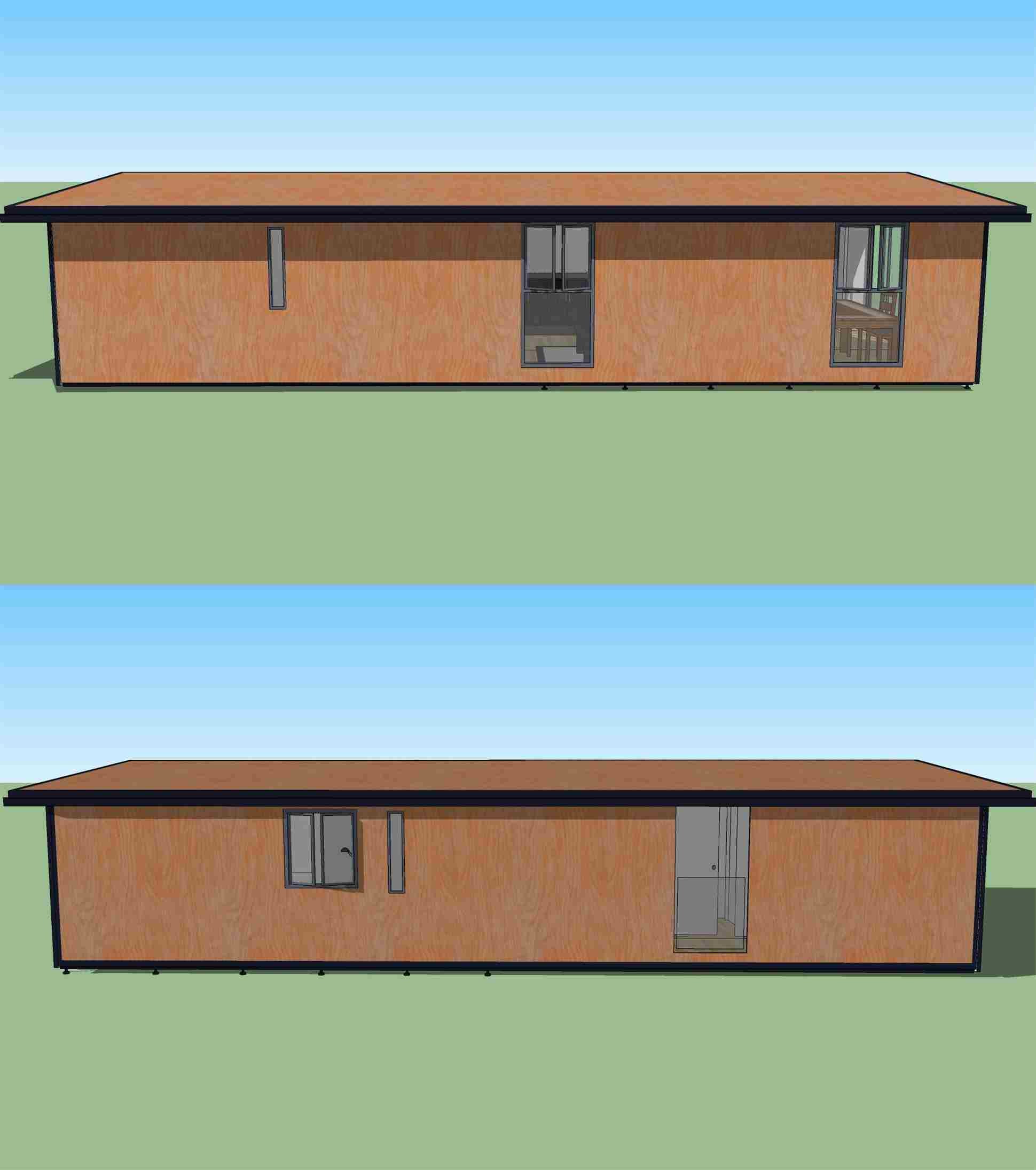 Fast Moving Luxury Container House , Economic Affordable Modern Prefab Homes