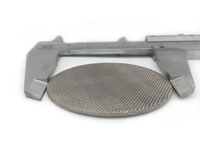 SGS Certified 90% 2.5um Stainless Steel Filter Disc For Particle Removal