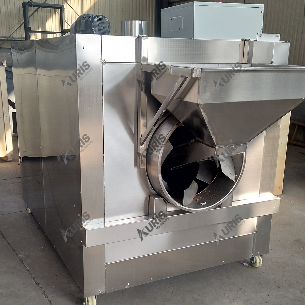 Roasting Dryer Nuts Processing Machine Peeling Cashew Grading Machine