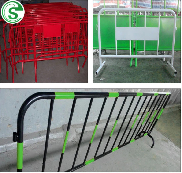 Traffic Temporary Fence Metal Fence Accessories Bar Gate Access Control Barrier