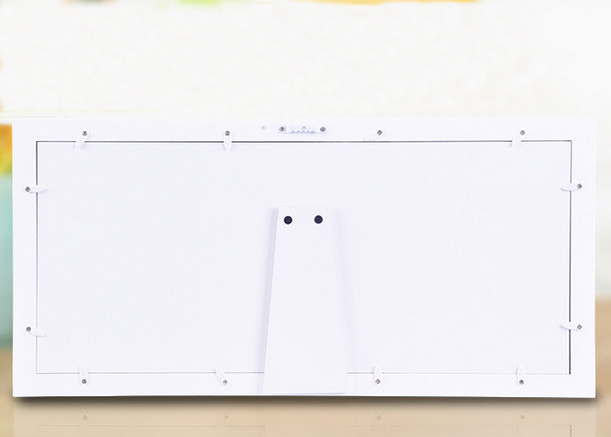 Decorative Memorable 12 Month Baby Picture Frame With Hand And Footprint Photo Ink