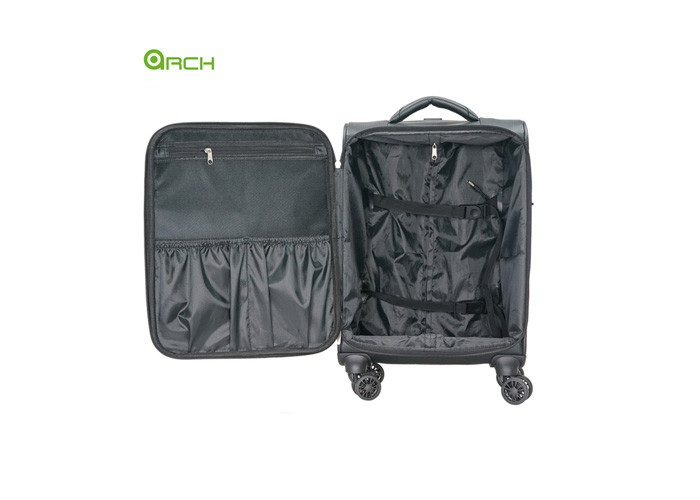 Carbon Material TSA Cable Lock Trolley Checked Luggage Bag