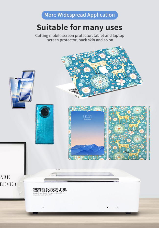 Nano Hydrogel TPU Screen Protector Laser Cutting Machine For Explosion Proof Protective Film