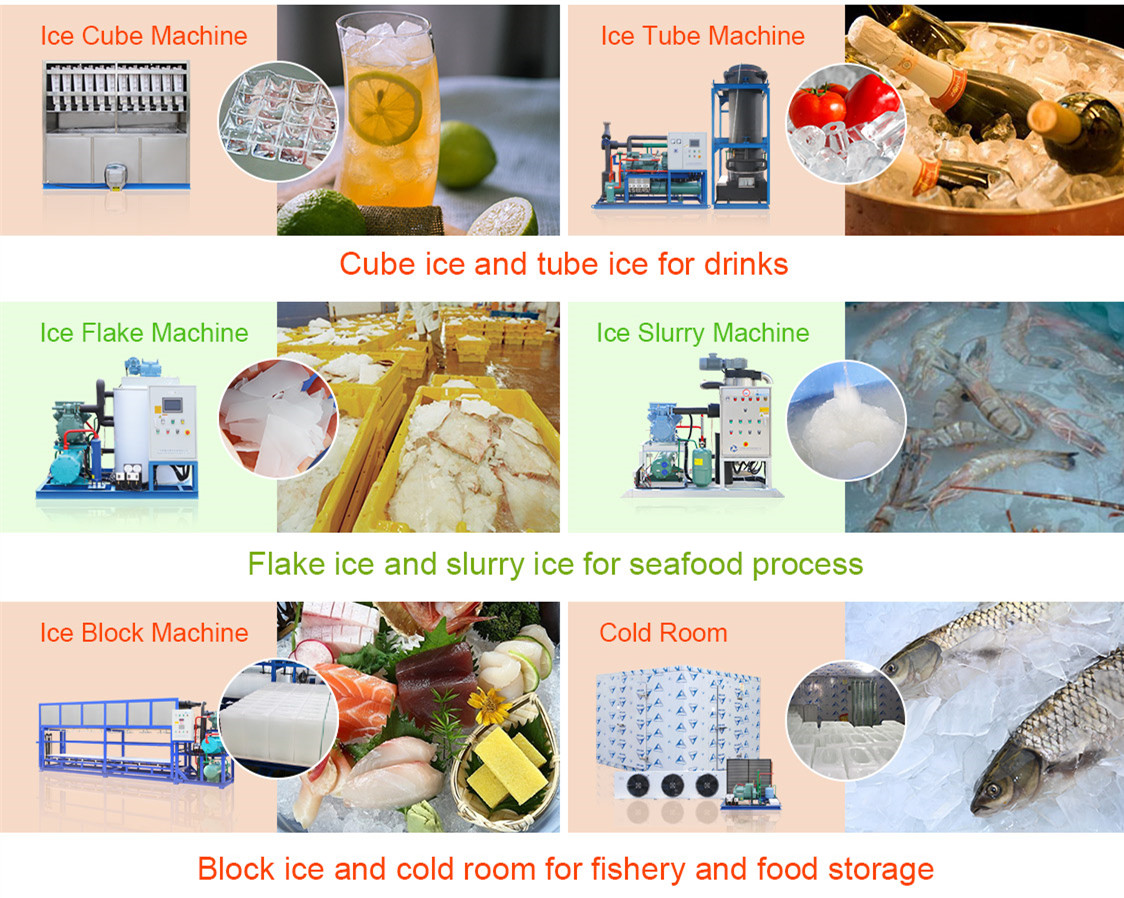 OMT 2 Ton Per Day Ice Tube Machine High Output Stainless Steel Equipment for Hotels
