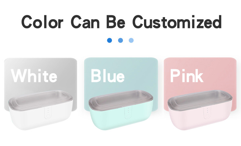 Slip Proof Portable Ultrasonic Cleaner USB Charging Glasses Cleaning Machine