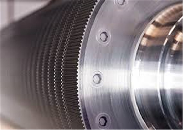 Tungsten Coating A Flute Corrugating Roller of Hardness ≥ HRC55° for Corrugator machine