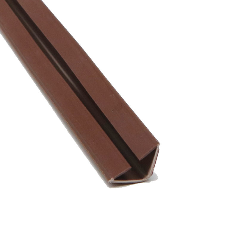 Co Extruded Triangle PVC Fire Resistant Seals Soundproof Anti Smoke