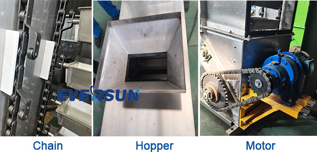 Carbon Steel / Ss304 / 316 Chain Z Bucket Elevator With Frequency Conversion Control