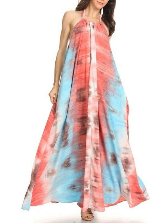 Customized Tye Dye Polyester Dress Fabrics 150cm Woven Print Fabric