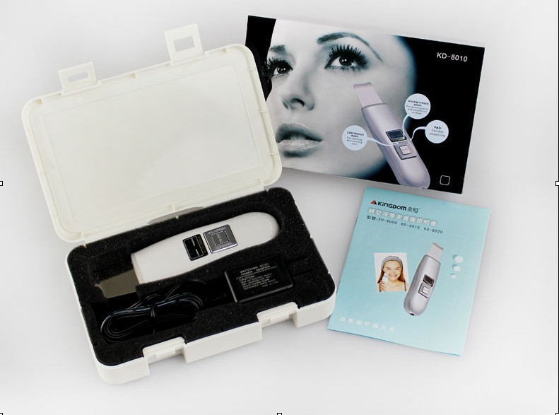 Electric Handheld Ultrasonic Skin Scrubber Machine Clean Smallpox