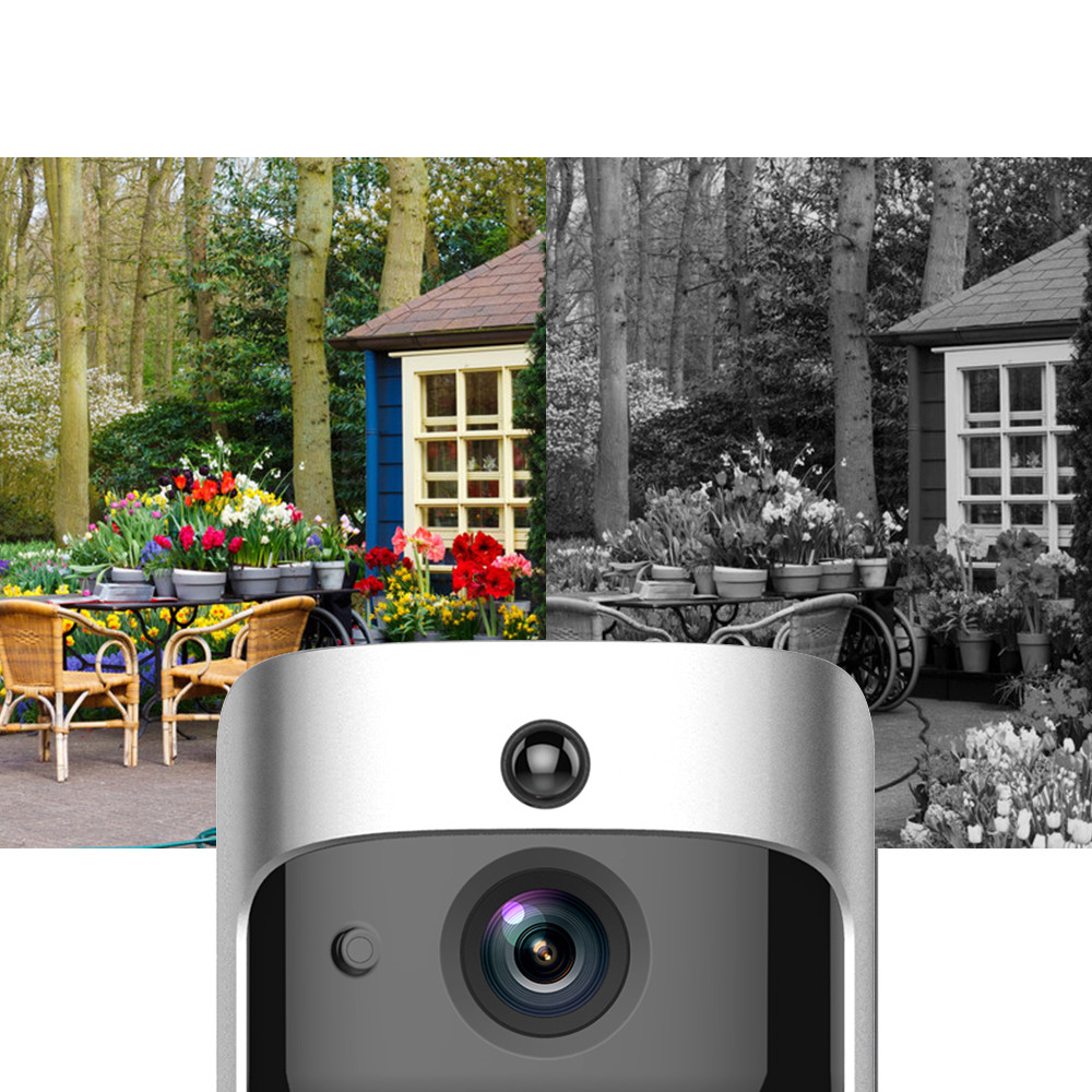 HFSecurity RD01 Wide Angel WIFI VIsua Real Time Two Way Audiol Door Bell