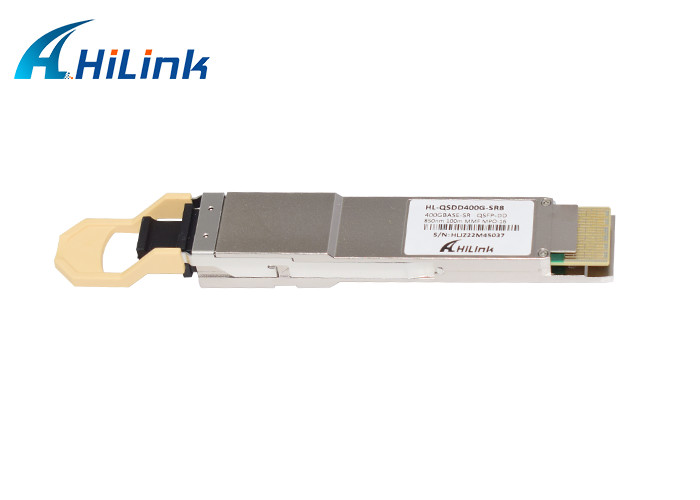 QSFPDD 400G QSFP+ Transceiver MMF Multimode 850nm SR8 100m Single MPO16 Connector