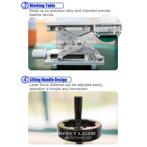 20w 30w 50w 100w Automatic Metal Carbon Steel Laser Marking Machine With PC