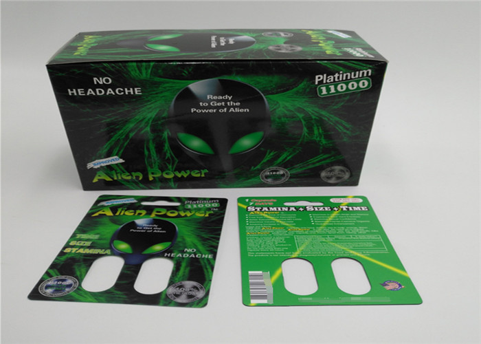 Hardsteel EXtacy Sex Pill Blister Card Packaging