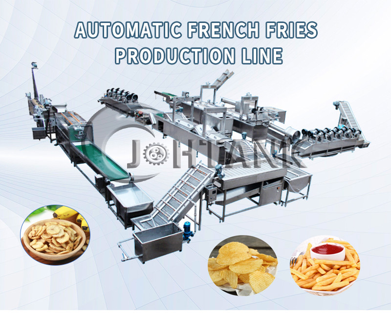 CE Automatic Potato Wafer Making Machine 1000kg/H