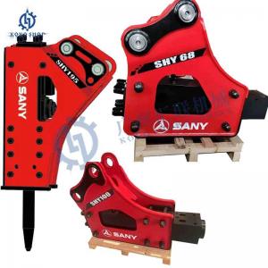 Buy cheap Original SANY SHY45 SHY53 SHY68 SHY75 SHY100 Hydraulic Breaker Jack Hammer for 1-16 Tons SANY Excavator Attachments product
