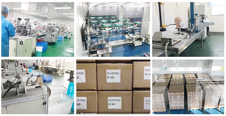 KN95 Face Mask Disposable of 5 ply For Covid-19