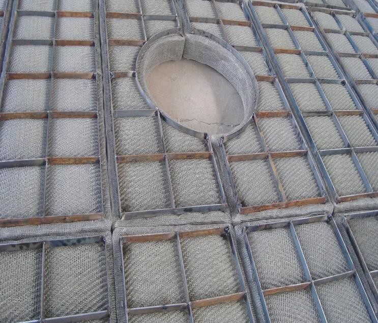 Chemical Stainless Steel 304 Demister Mesh Pad For Liquid And Gas Separation