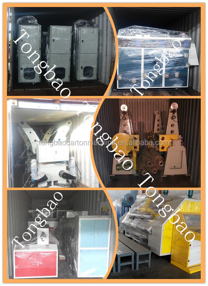 Automatic Corrugated Cardboard Making Machine and Corrugated Carton Paper Board Production Line