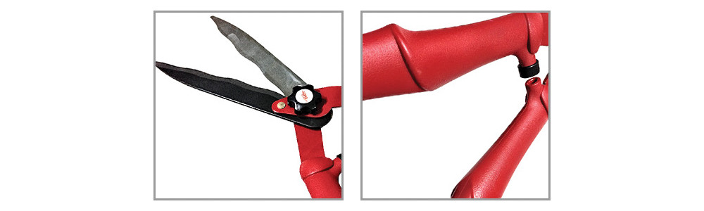 SINSEUNG HTH002 Heavy Duty Hedge Shears Long Handle Garden Tool for Trimming