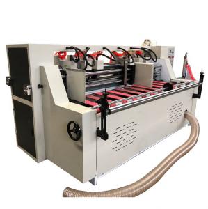 China Automatic Corrugated Slitter Scorer Machine Thin Blade Slitting Creasing Machine With Stacker on sale