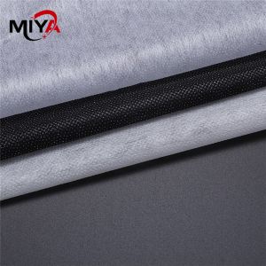 Buy cheap Microdot Polyamide Adhesive Non Woven Fusible Interlining 100% Polyester product