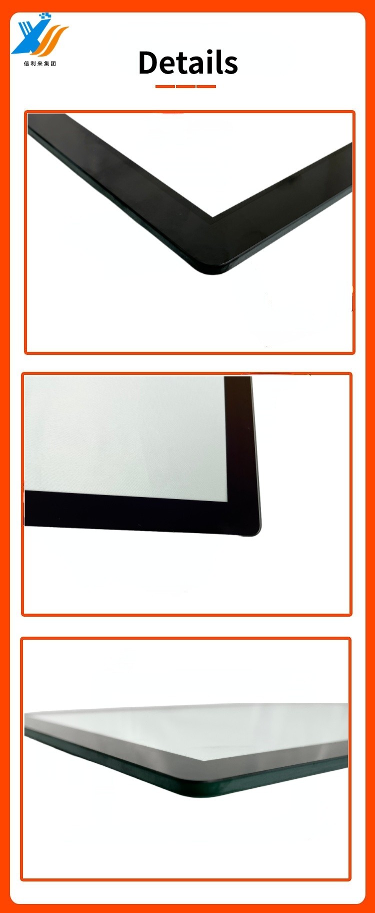 Industrial-Grade PCAP Touch Panel With AR Technology -30C-80C Temperature Range