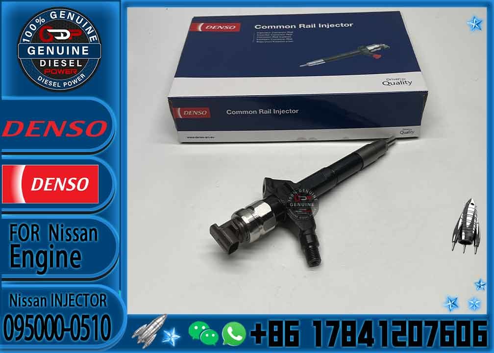 New Fuel Common Rail Injector 23670-UL010 095000-0510 095000-8940 23670-39270 23670-30100 for Toyota Dyna 1KD-FTV Diesel