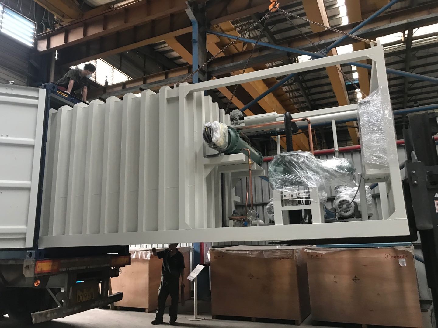 2 Pallets R404A 39KW Vacuum Cooling Machine Compressor