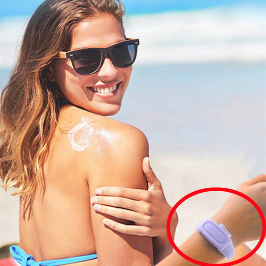 Skin Disinfection 10ml 75% Alcohol Hand Sanitizer Wristband