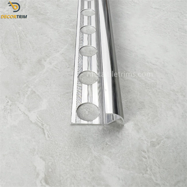Tile Edge Trim Jolly 2.5m Metal Tile Trims Aluminum Alloy Inside Corner
