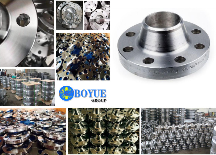 3 Inch SCH 40 WNRF Flange , 2205 Duplex Stainless Steel Weld Neck Flange