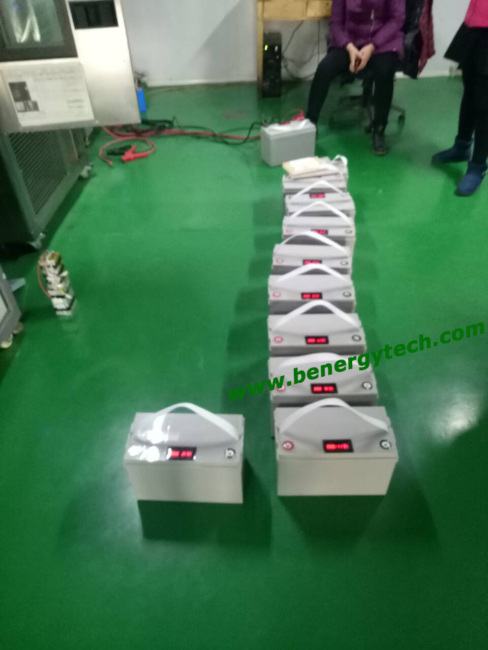 Plastic Lifepo4 Battery Pack Rechargeable 12V 100AH EV Batteries