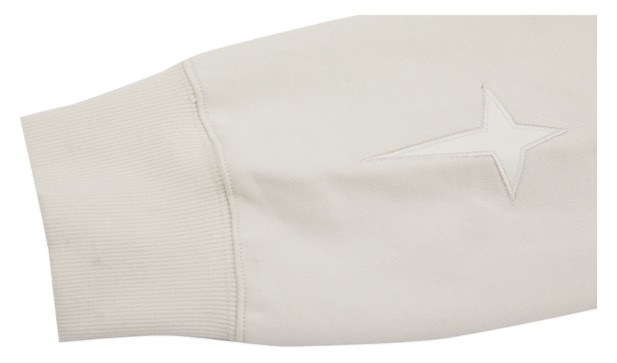 GRKC 100 Cotton Solid White Plain Pullover Sweatshirt Modern Casual Printed Color Long Sleeve Hoodie