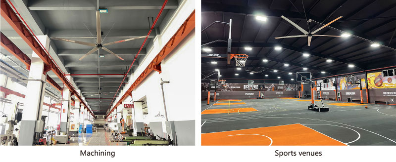 Large  Industrial Ceiling Fans