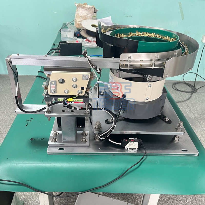 1000W Vibratory Bowl Feeder Bullet Shell Circular Vibrating Feeder 110V 60Hz